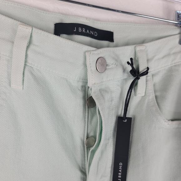 J Brand Wynne Button Fly High-Rise Crop Straight Women's Jeans 29 NWT - Picture 5 of 8